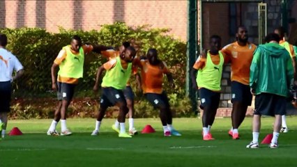 Costa do Marfim se prepara para enfrentar  a Grécia