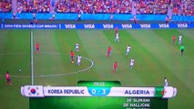الهدف الثالث للجزائر في مرمى كوريا الجنوبية