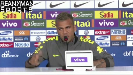World Cup 2014 - Dani Alves Says 'Alan Shearer's Comments Against Fred Are Idiotic'