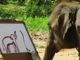 Elephant painting an elephant. - Best Motivational Videos