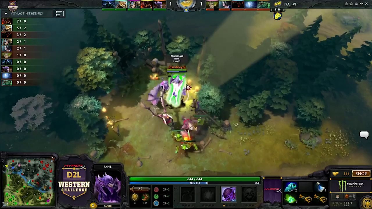HyperX D2L Western Challenge Playoffs - Na'Vi vs ex-RoX.KIS (Game 1)
