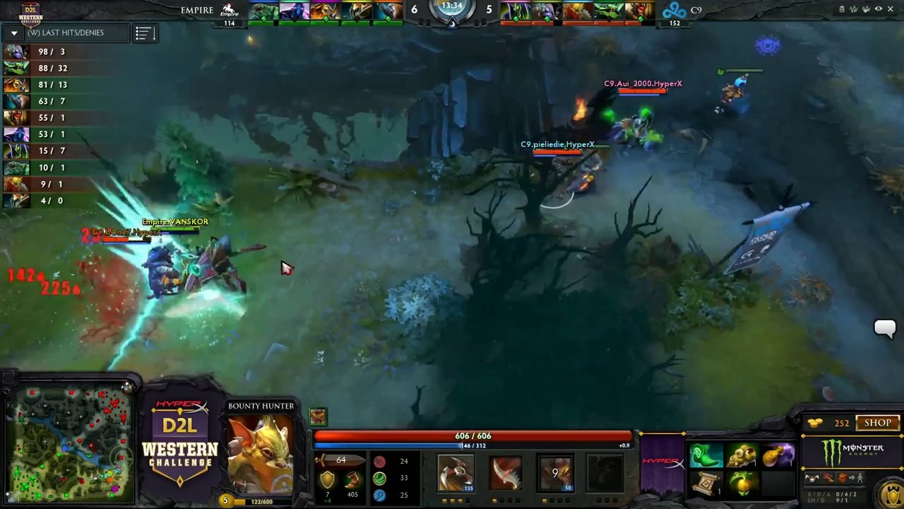 HyperX D2L Western Challenge Playoffs - Cloud 9 vs Team Empire (Game 1)