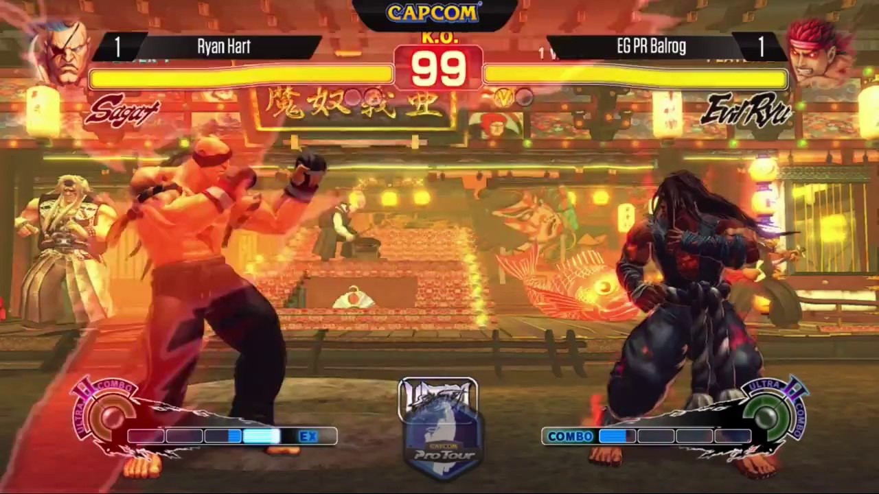 USFIV  EG PR Balrog vs Ryan Hart - Capcom Pro Tour E3 Invitational