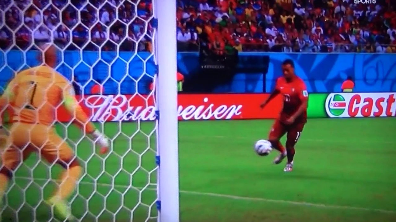 الهدف الاول للبرتغال في المنتخب الامريكي