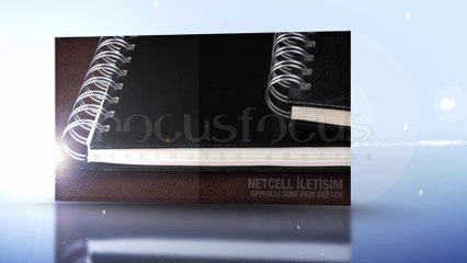 Netcell İletişim - Spiralli Suni Deri Kapaklı Defter