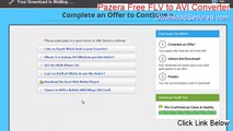 Pazera Free FLV to AVI Converter Free Download [Instant Download 2014]