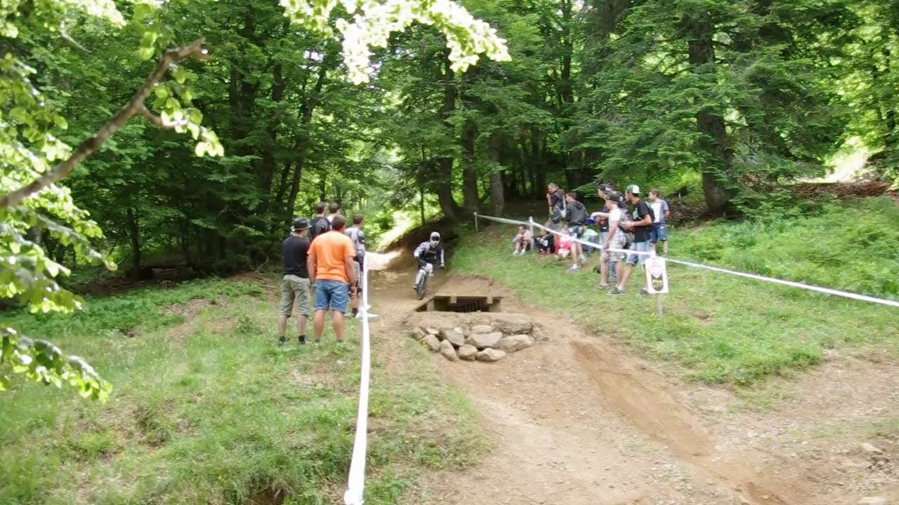 vtt coupe d'auvergne de DH 2014 fail super lioran