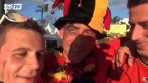 Football / Les supporters belges fêtent leur qualification à Rio - 22/06