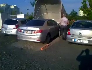 Türk işi en pratik kapalı garaj 1 dakikada kuruluyor