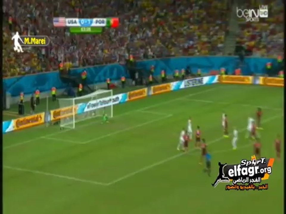 هدف أمريكا التعادل في البرتغال لجيرماين جونيس 1-1 | تعليق رؤوف خليف