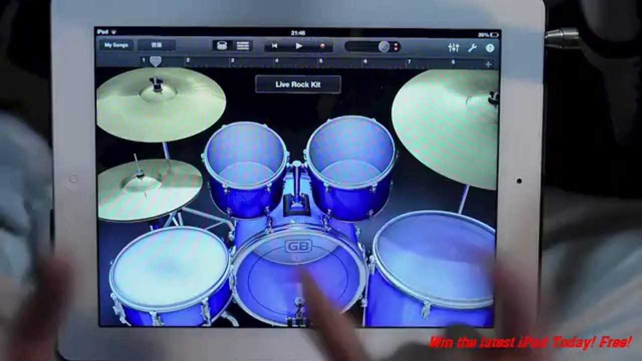 iPad Drum Solo