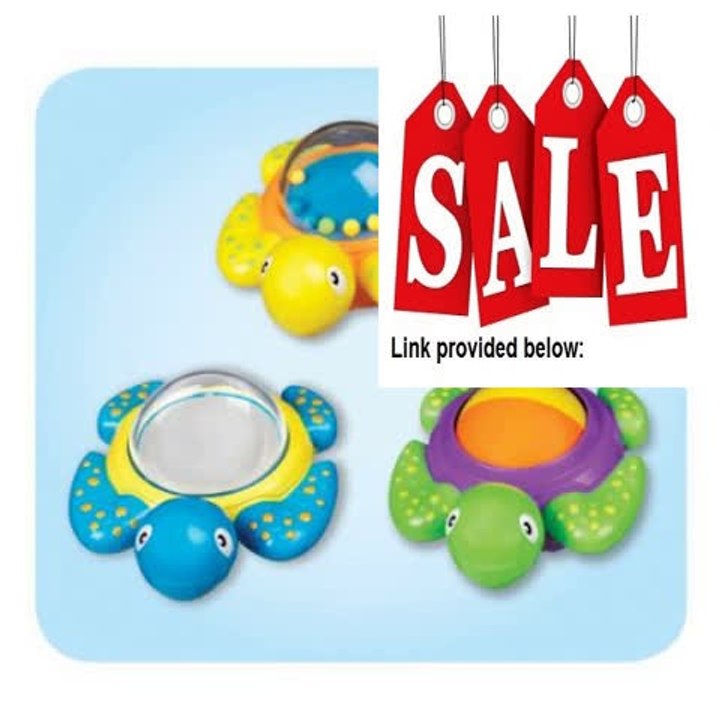 Discount Munchkin Baby Sea Turtles Bath Toy, 3 Pack Review