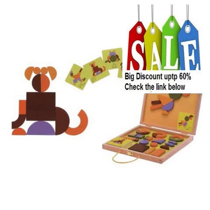 Discount Djeco / Geo Savanne Magnetic Wooden Shapes Set Review