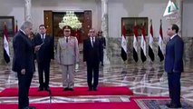 شاهد|| «محلب» يؤدى اليمين الدستورية رئيسًا للوزراء أمام «السيسي»
