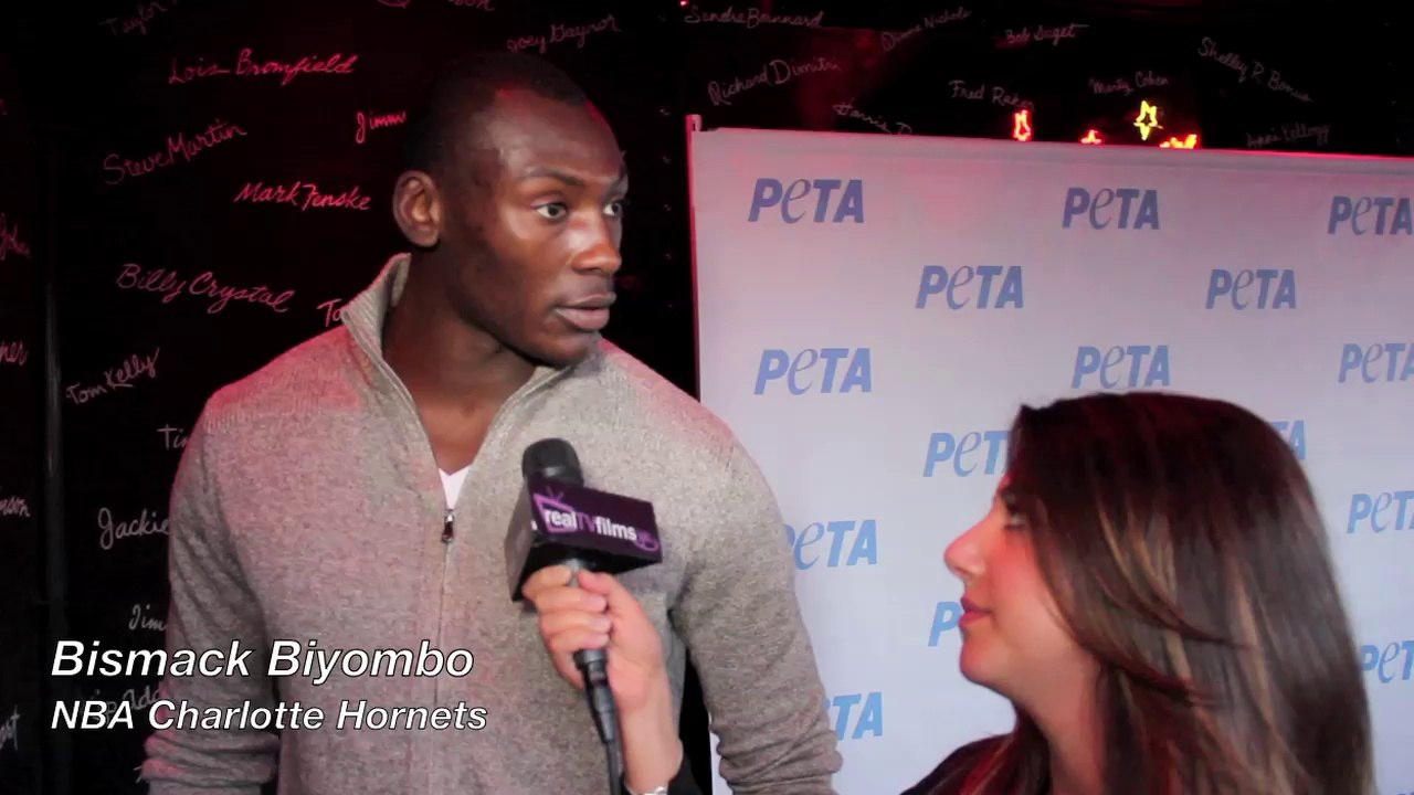 Bismack Biyombo, Stand Up For Animals, Peta, Nicole Brajer