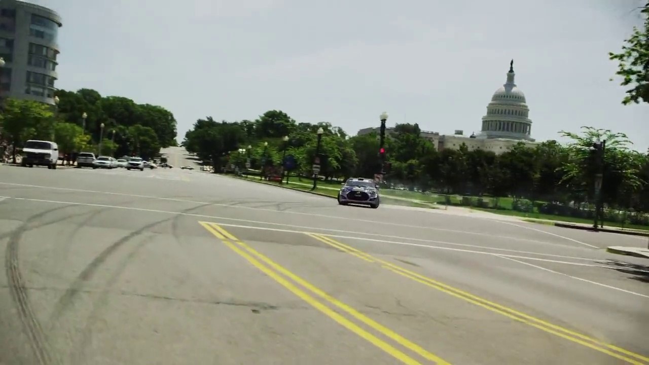 Red Bull Global Rallycross 2014 - Rhys Millen Turn The Streets Of D.C. Into His Rally Playground