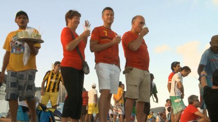 Brasil 2014 - Los aficionados de Bélgica se atreven a soñar en Río