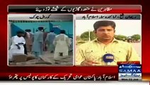 Clashes Between PAT Supporters And Police At Koral Chowk, Islamabad