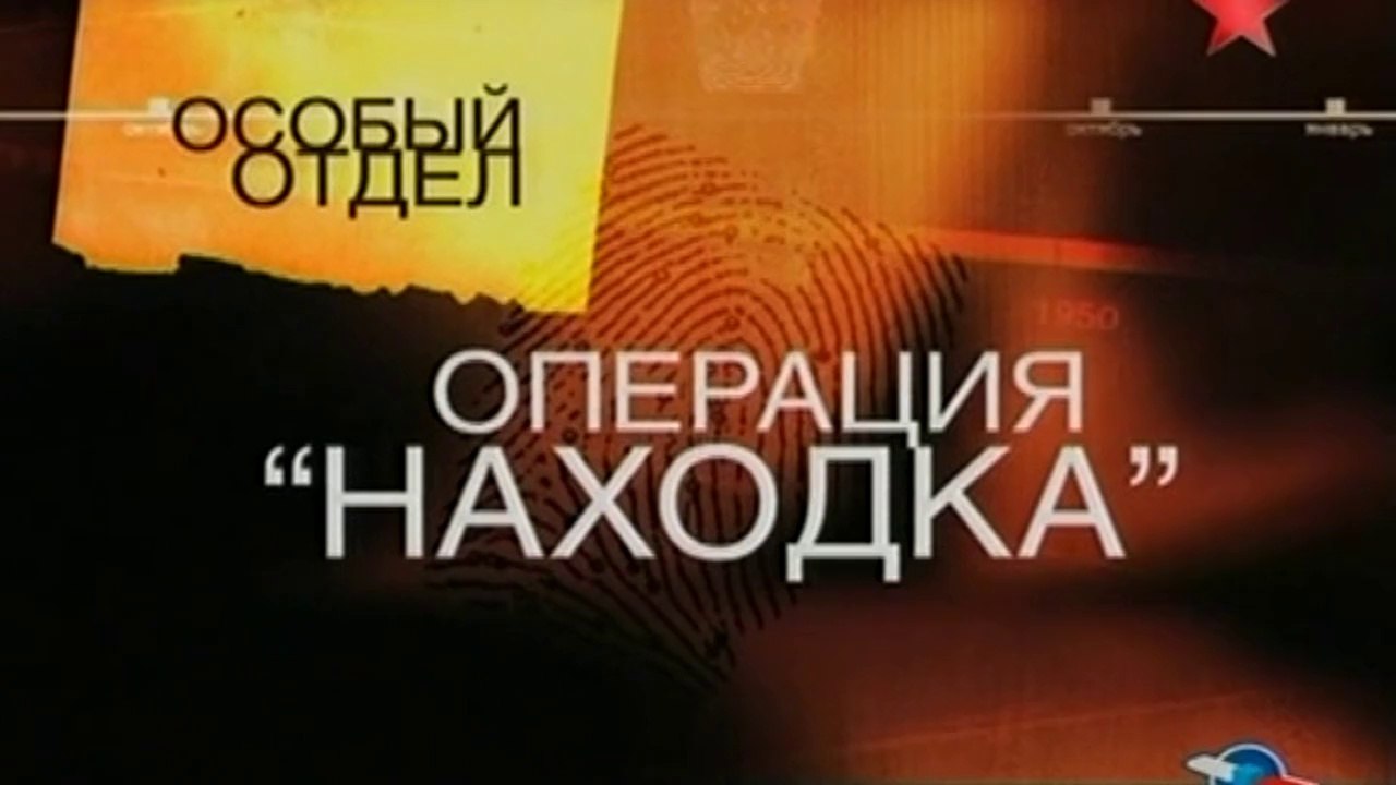 3-Особый отдел. Операция Находка