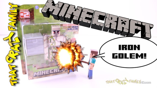 Minecraft Toys Series 2: Iron Golem!