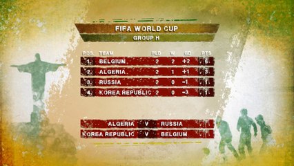 Groupe H - Les fans algériens aux anges