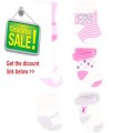 Cheap Deals Carter's Hosiery Unisex-baby Newborn Six Pack Terry Roll Sock Review