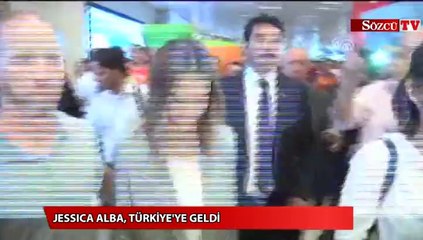 Jessica Alba, Türkiye'ye geldi