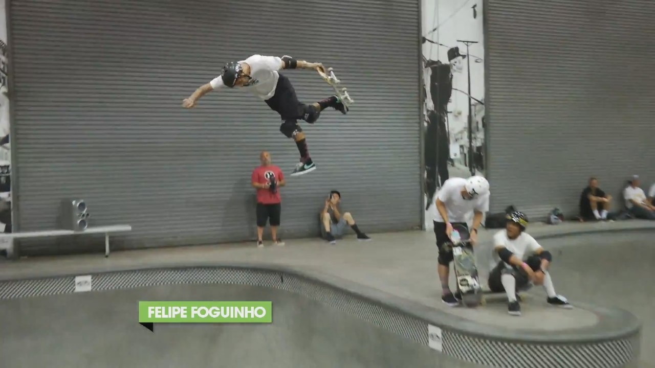 Pedro Barros & Felipe Foughino Skate Session - Skateboard