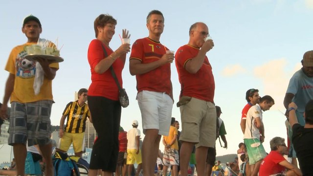 Tifosi del Belgio in coro: Vinciamo il Mondiale