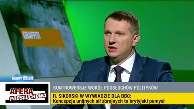 Przemysław Wipler w pr. Graffiti (23.06.2014)