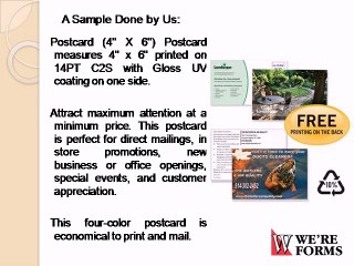 Affordable Postcard Printing Company