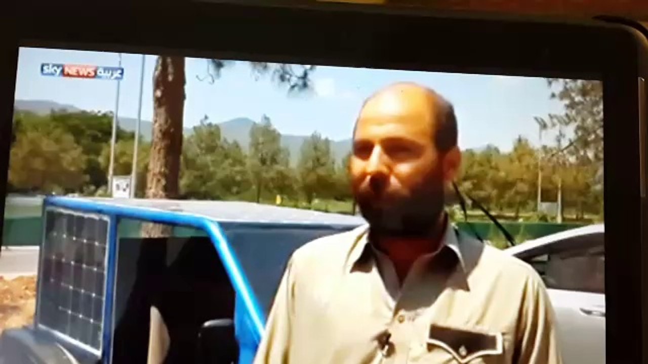 solar car design by pakistani engineer