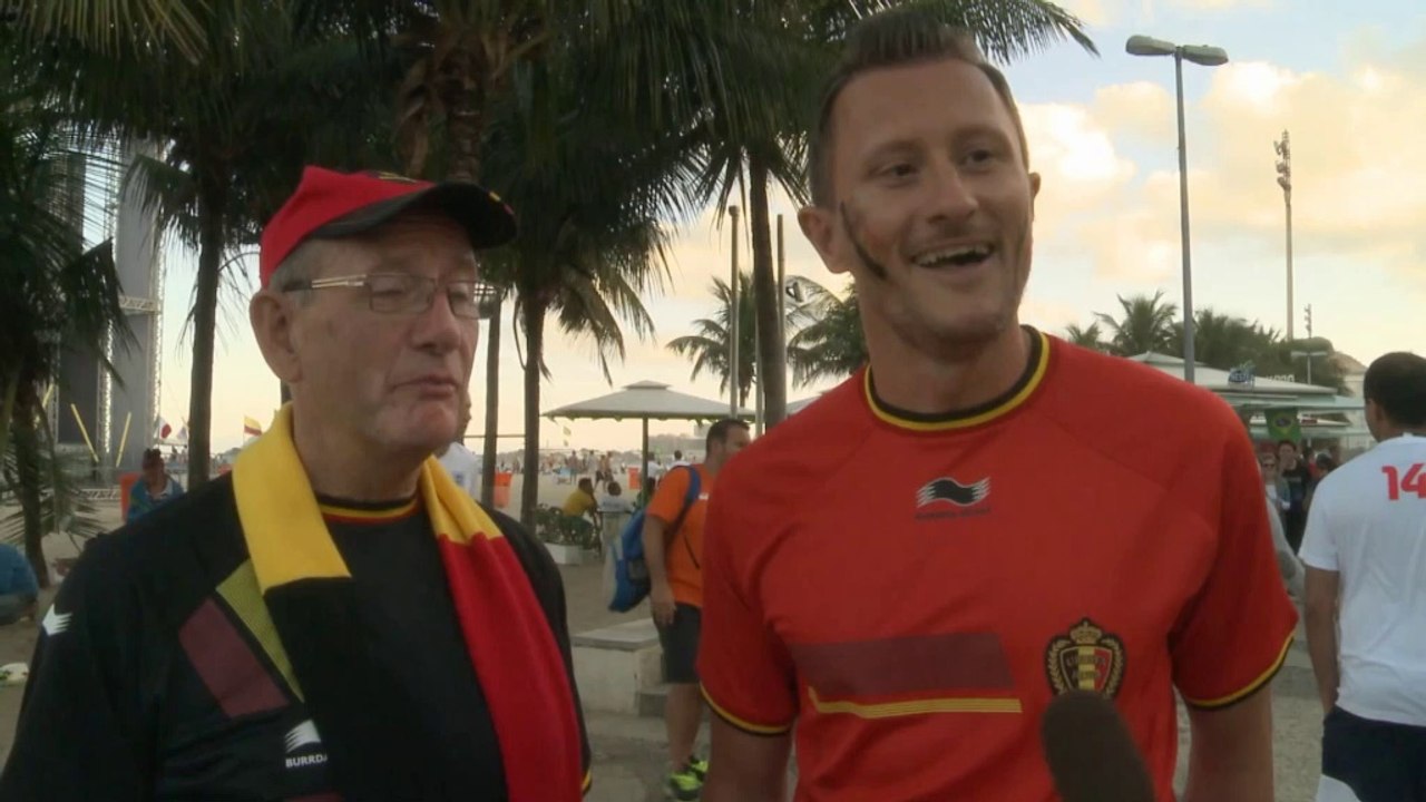 WM 2014: Belgien-Fans: 'Werden Weltmeister!'