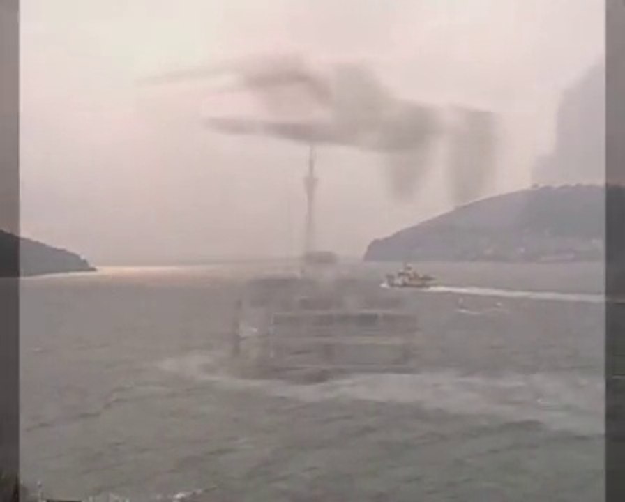 PAŞABAHÇE VAPURU ve FIRTINA