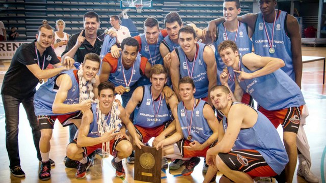 U18 Elan Béarnais Champions de France 2014 Basket-ball