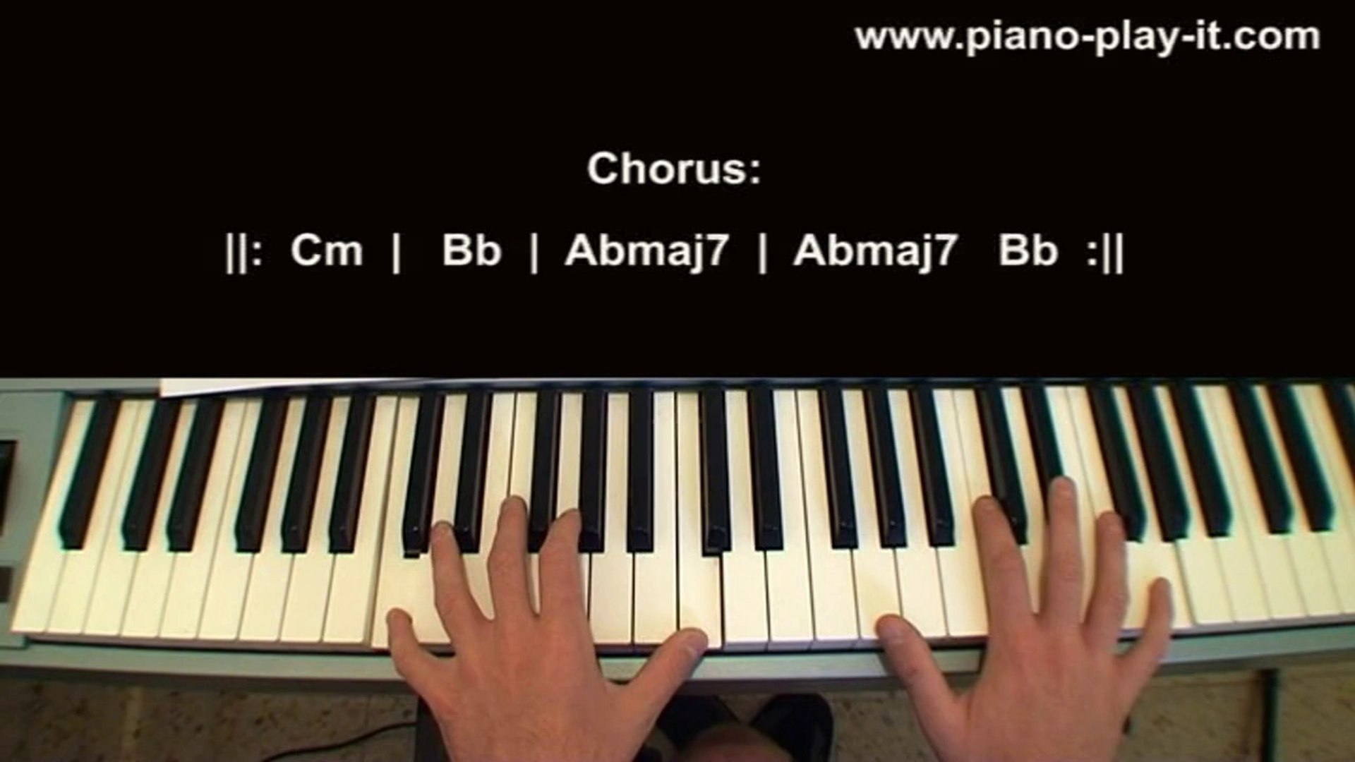 Rolling in the Deep Piano tutorial Adele - video Dailymotion