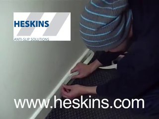 Application of Glow in the Dark Photoluminescent Egress Tape