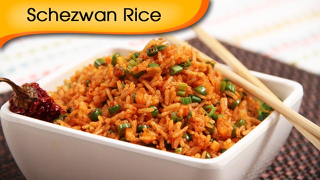 Quick Five Minutes Veg Schezewan Rice Recipe - Chinese Main Course Recipe By Ruchi Bharani
