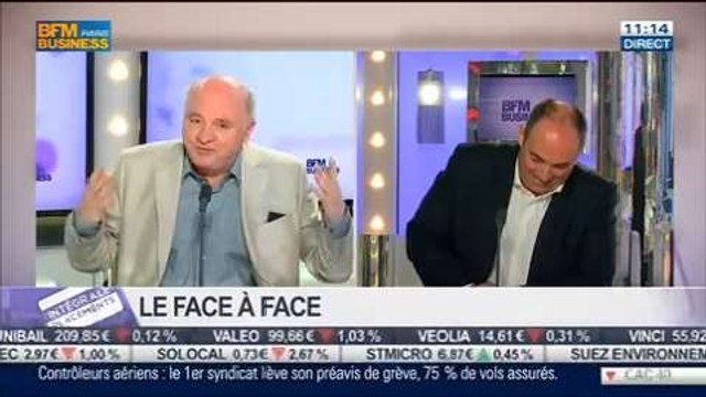 Olivier Delamarche VS Olivier Anger: La baisse des marchés financiers européens, dans Intégrale Placement – 23/06 1/2