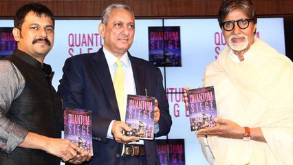 Amitabh Bachchan Launches Brijesh Singh's Quantum Siege Book !