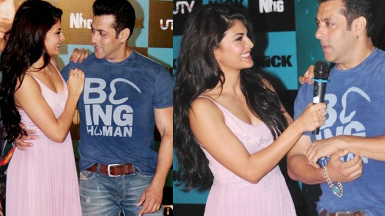 Jacqueline Fernandez Gets All TOUCHY With Salman Khan