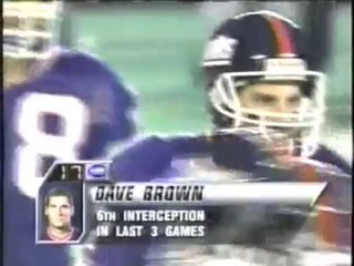 Kevin Smith picks off Dave Brown