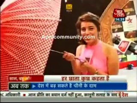 Star parivaar award 23rd june 2014 Ishaq wala chaaya