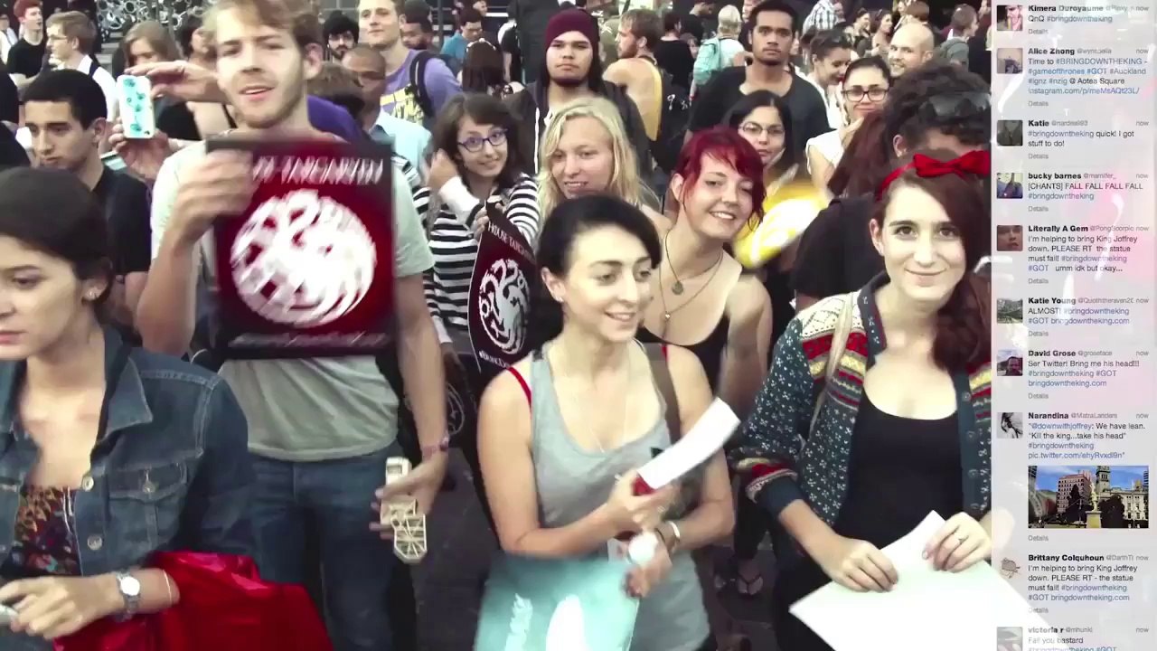 Game of Thrones #Bringdowntheking