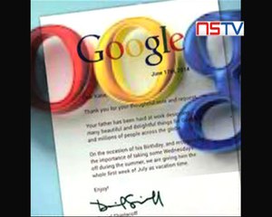 Little girl's letter to Google gets her dad week off