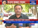 Congress v/s BJP face off over black money
