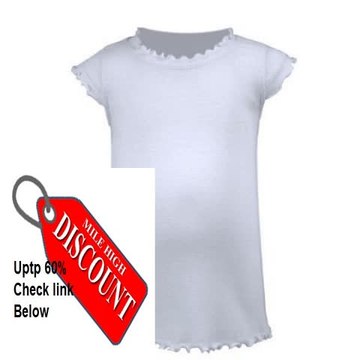 Cheap Deals Kavio! Infants Lettuce Edge Scoop Neck T-shirt Review