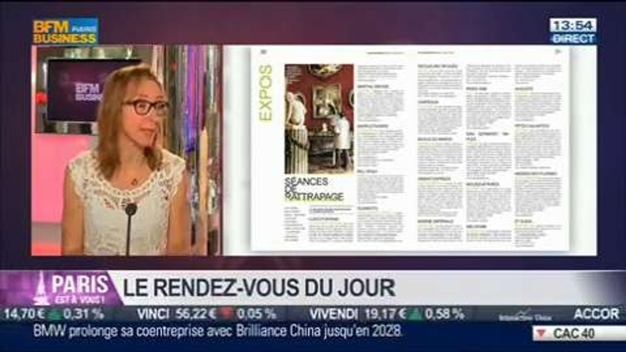 Le rendez-vous du jour: Sophie De Santis, dans Paris est à vous – 23/06