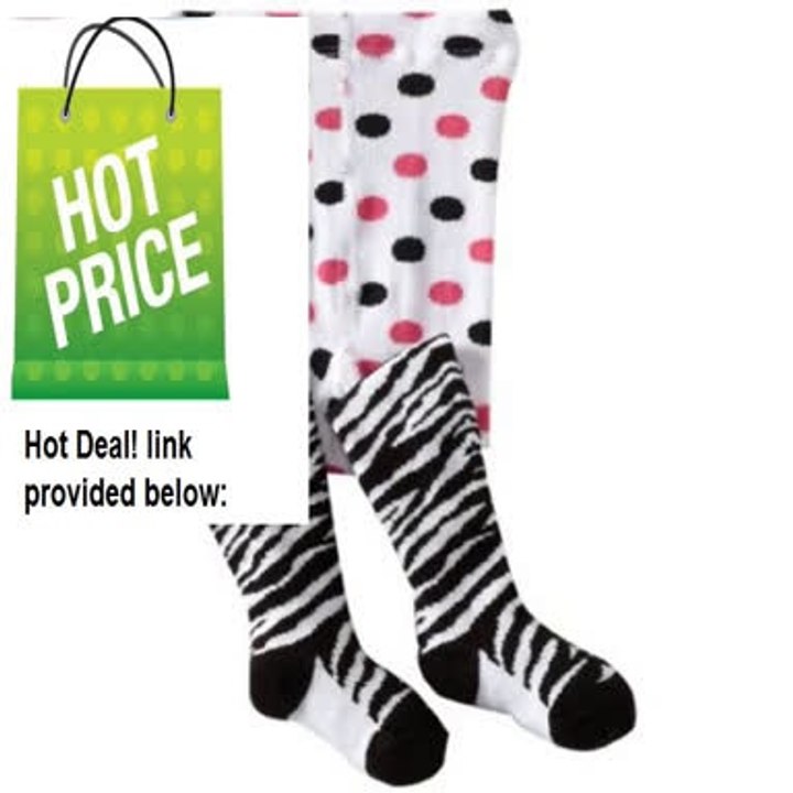 Cheap Deals Jefferies Socks Baby-Girls Newborn Zebra Tight Review