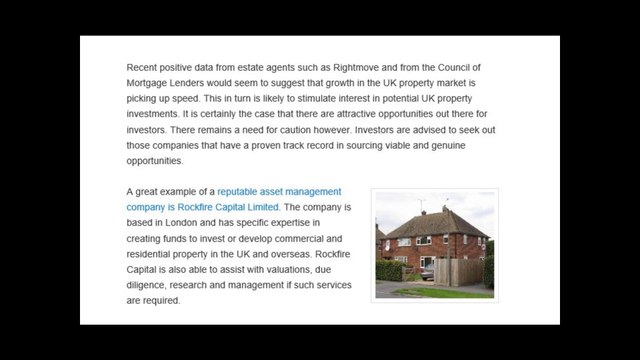 Rockfire Investment Management | Investors are advised to tread carefully in uncertain property market